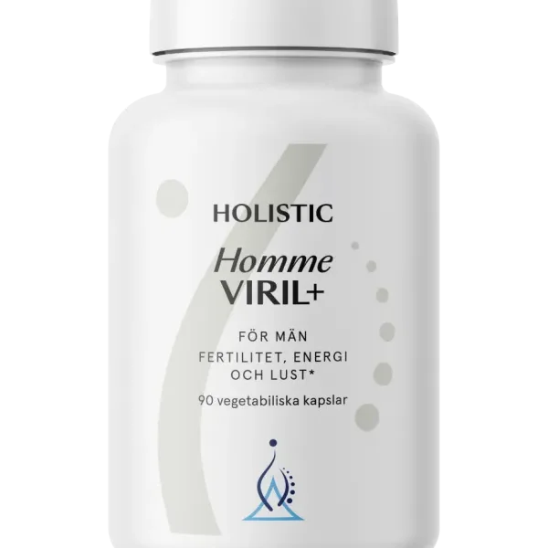 Holistic Homme VIRIL+ 90 vegetabiliska kapslar