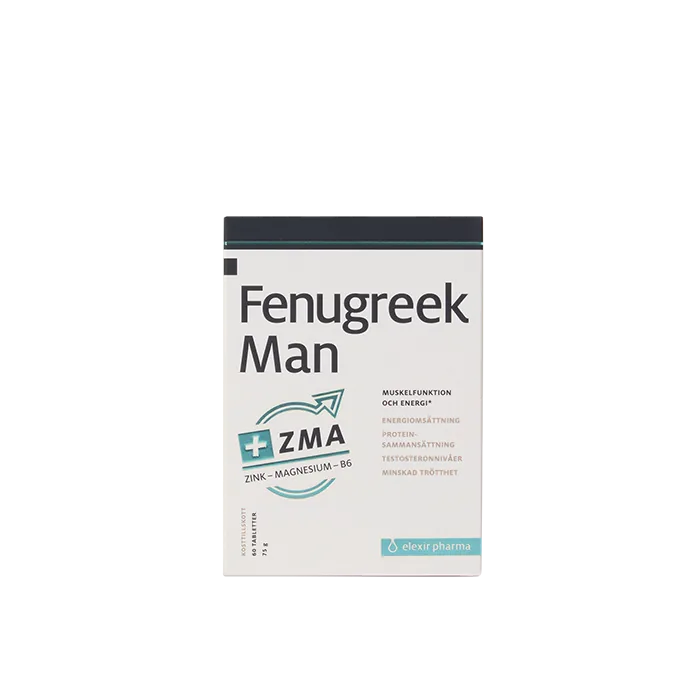 Fenugreek Man 60 tabletter — bockhornsklöver för libido